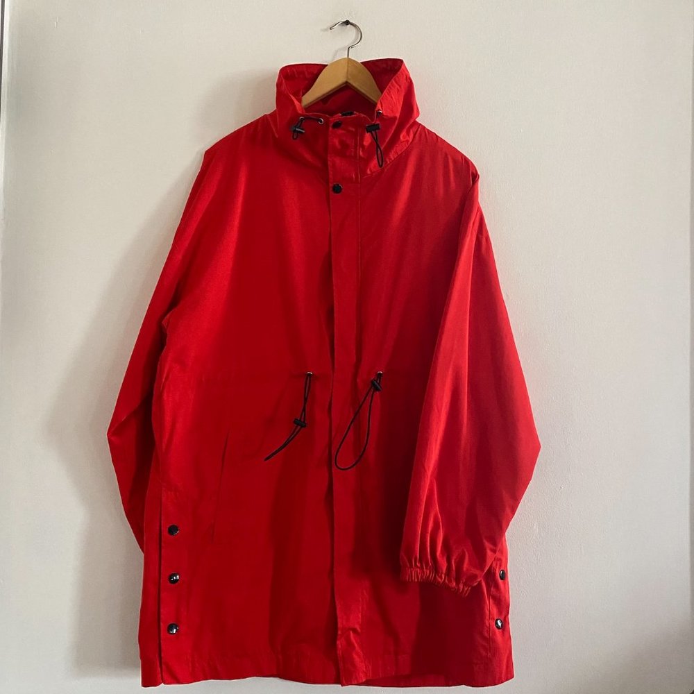 NEW Women's Red Rain Jacket